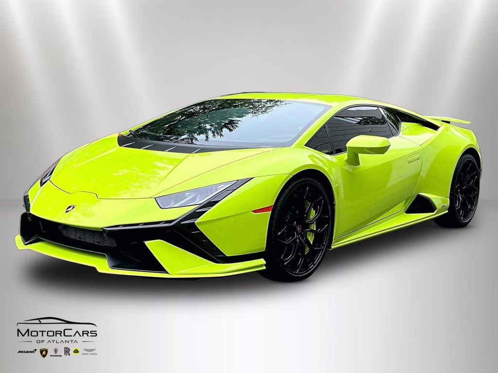 2023 Verde Scandal Metallic Lamborghini Huracan Tecnica RWD Coupe
