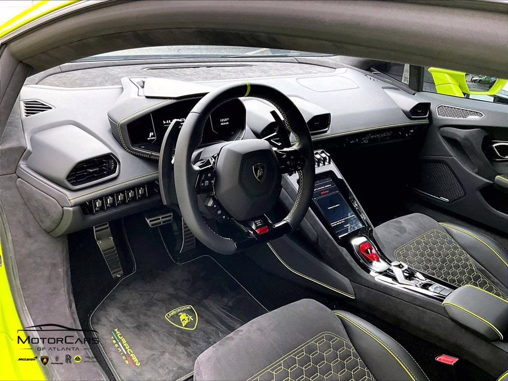 2023 Verde Scandal Metallic Lamborghini Huracan Tecnica RWD Coupe