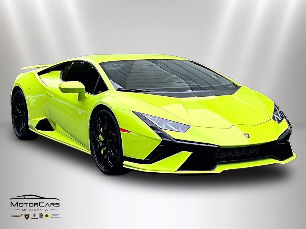 2023 Verde Scandal Metallic Lamborghini Huracan Tecnica RWD Coupe