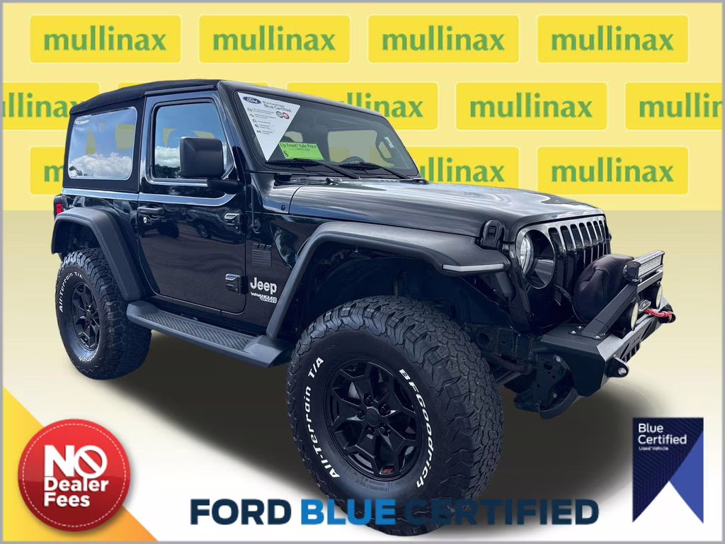 2018 Black Clearcoat Jeep Wrangler Sport S 4X4 SUV