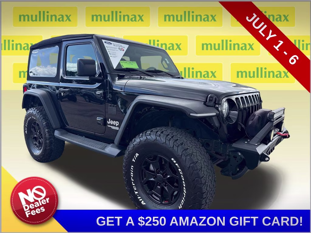 2018 Black Clearcoat Jeep Wrangler Sport S 4X4 SUV
