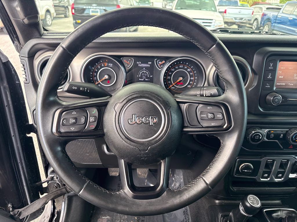 2018 Black Clearcoat Jeep Wrangler Sport S 4X4 SUV