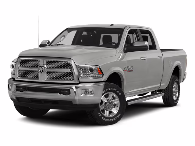2014 Bright Silver Metallic Clearcoat Ram 2500 Laramie 4X4 Truck