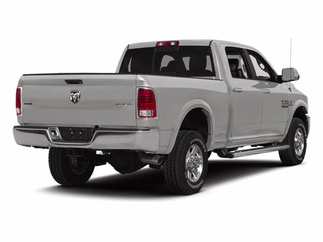 2014 Bright Silver Metallic Clearcoat Ram 2500 Laramie 4X4 Truck