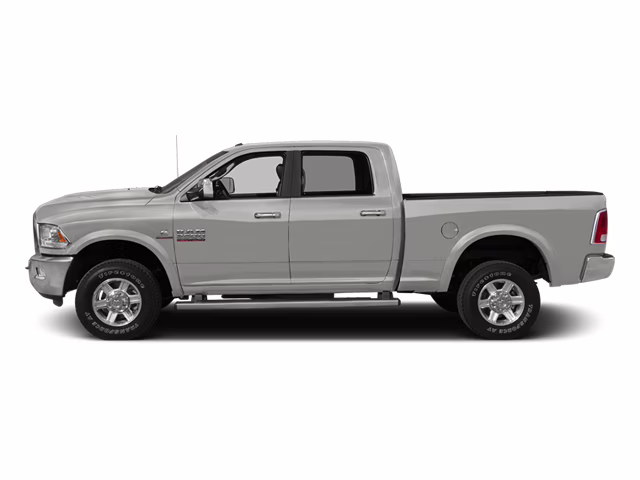 2014 Bright Silver Metallic Clearcoat Ram 2500 Laramie 4X4 Truck