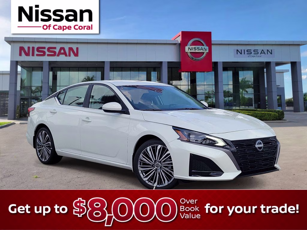 2026 Pearl White Tricoat Nissan Altima 2.5 SV FWD Sedan
