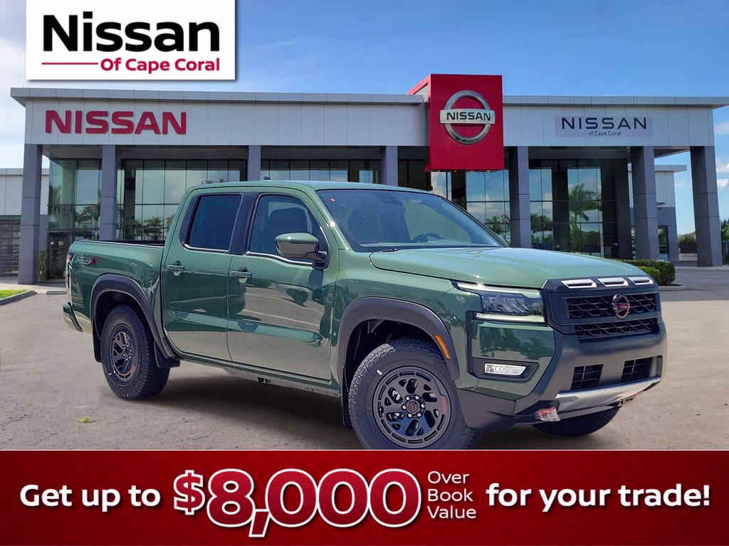 2026 Tactical Green Metallic Nissan Frontier PRO-X RWD Truck