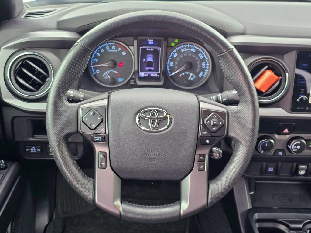 2019 Super White Toyota Tacoma TRD Sport 4X4 Truck