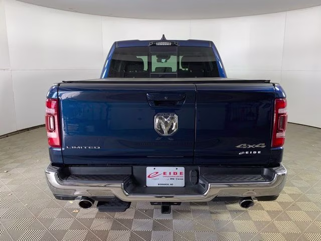 2024 Patriot Blue Pearlcoat Ram 1500 Limited 4X4 Truck