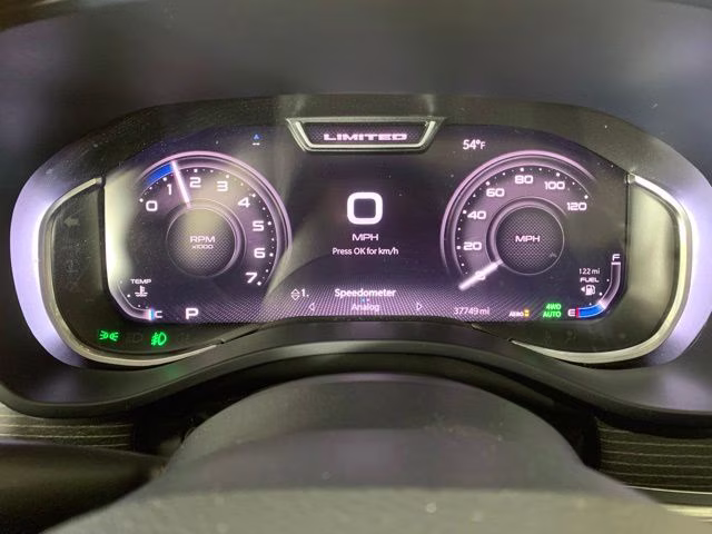 2024 Patriot Blue Pearlcoat Ram 1500 Limited 4X4 Truck