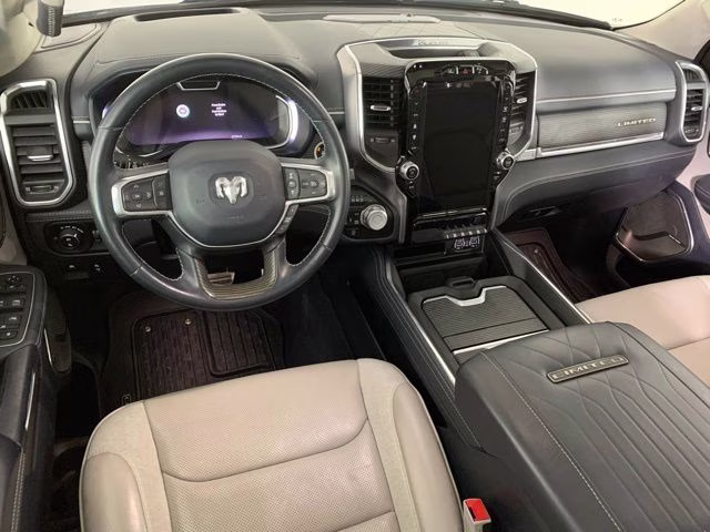 2024 Patriot Blue Pearlcoat Ram 1500 Limited 4X4 Truck