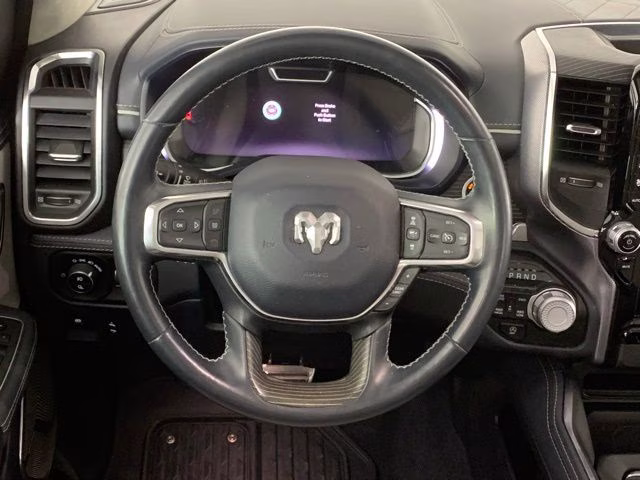 2024 Patriot Blue Pearlcoat Ram 1500 Limited 4X4 Truck