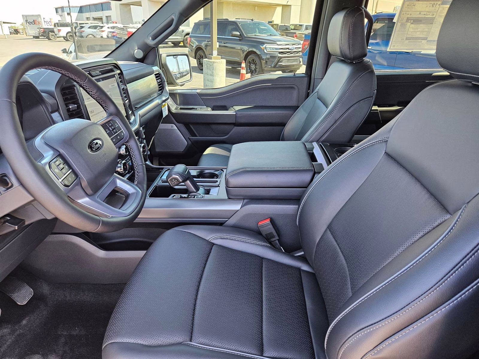 2025 Black Metallic Ford F-150 Lariat 4X4 Truck