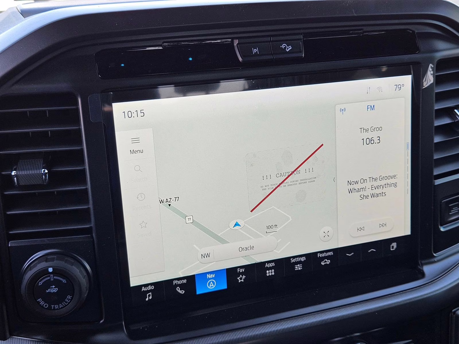 2025 Black Metallic Ford F-150 Lariat 4X4 Truck