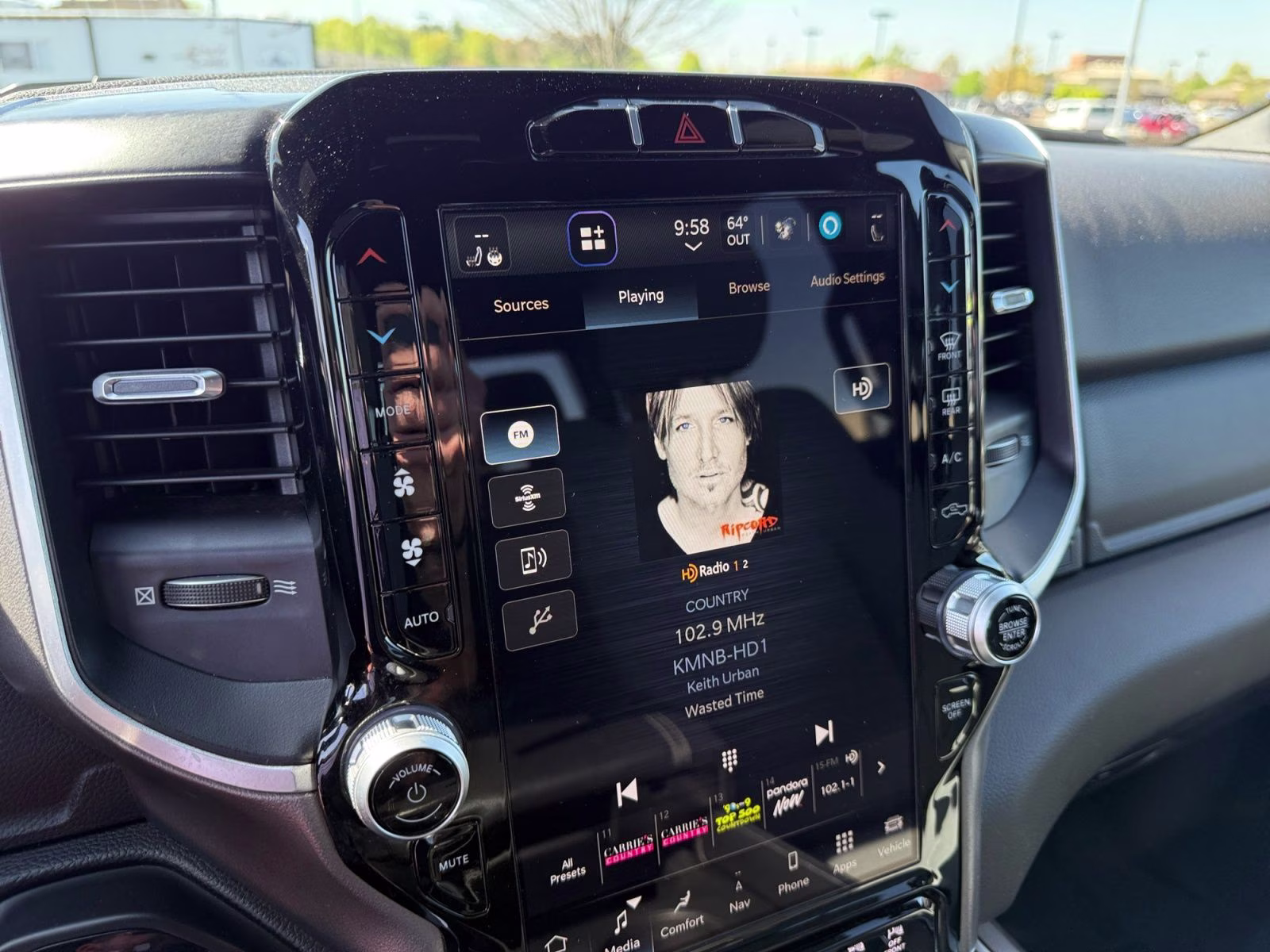 2023 Patriot Blue Pearlcoat Ram 1500 Big Horn/Lone Star 4X4 Truck