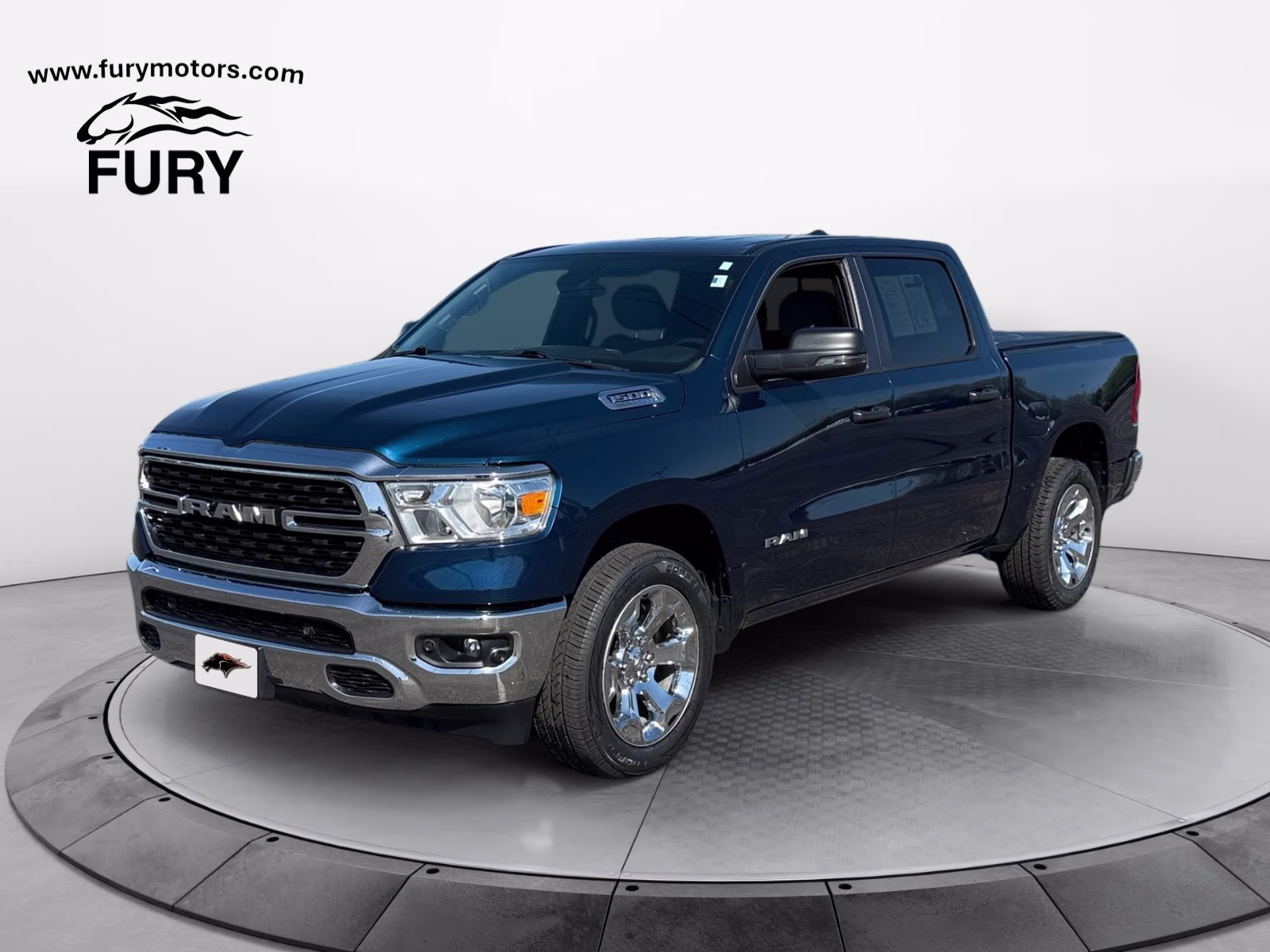 2023 Patriot Blue Pearlcoat Ram 1500 Big Horn/Lone Star 4X4 Truck