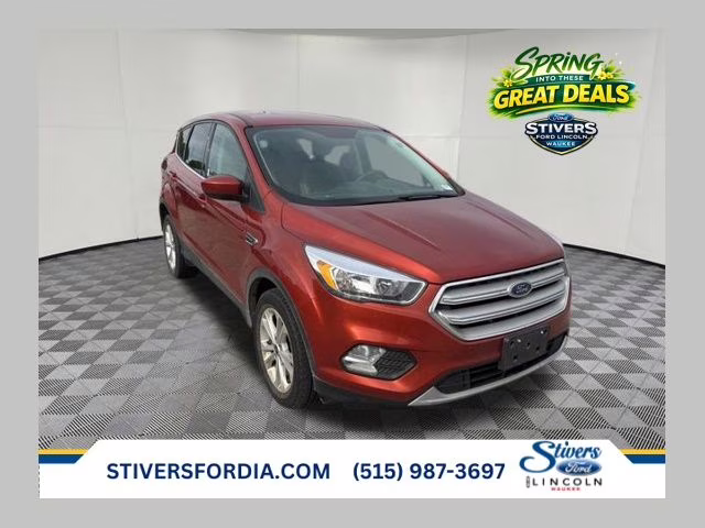 2019 Orange Metallic Ford Escape SE 4X4 SUV