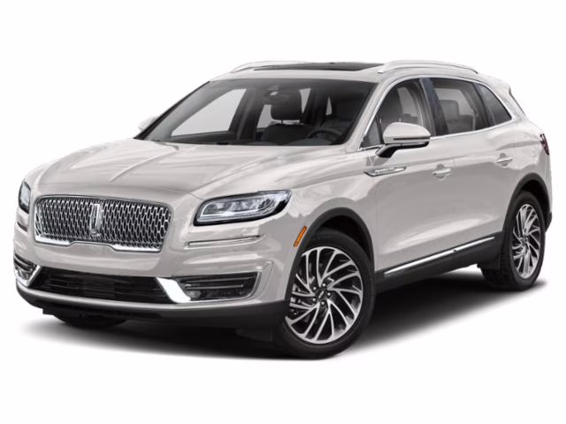 2019 White Platinum Lincoln Nautilus Select AWD SUV