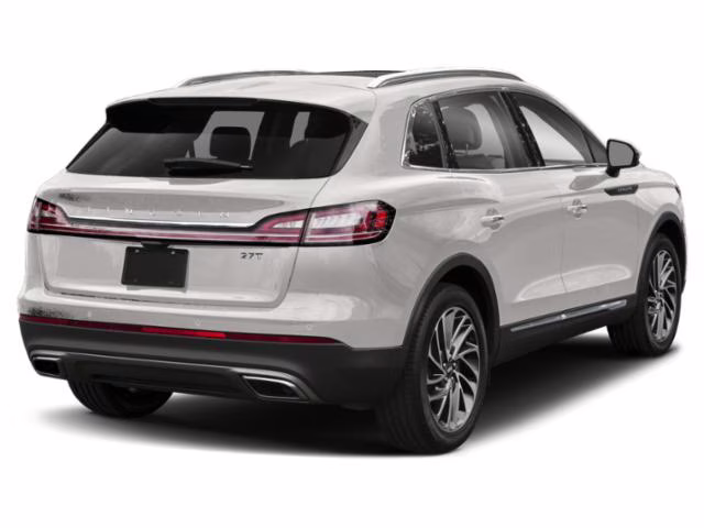 2019 White Platinum Lincoln Nautilus Select AWD SUV