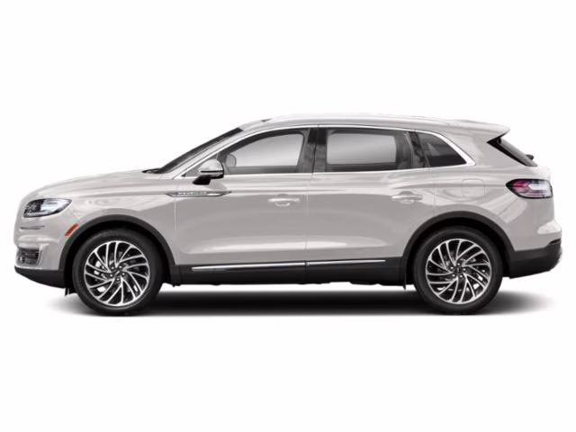 2019 White Platinum Lincoln Nautilus Select AWD SUV