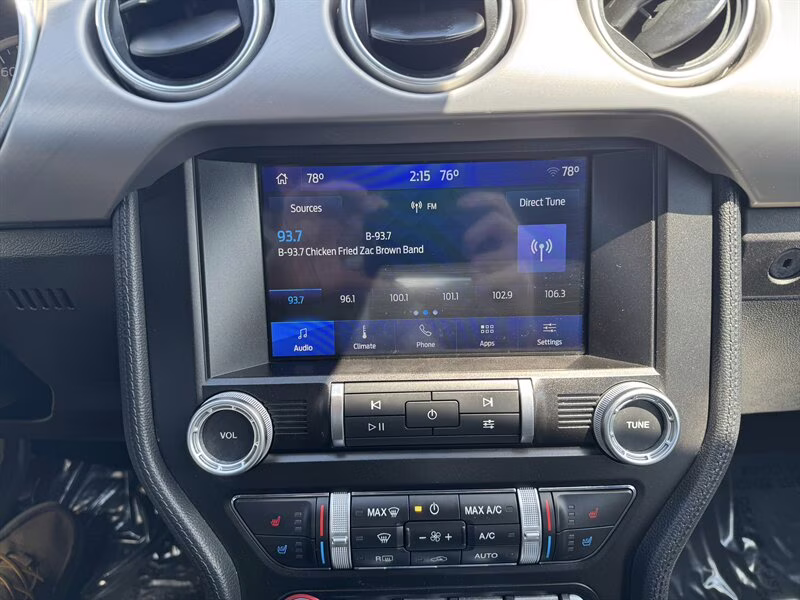 2022 Iconic Silver Ford Mustang EcoBoost Premium RWD Convertible