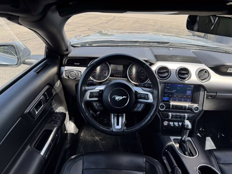 2022 Iconic Silver Ford Mustang EcoBoost Premium RWD Convertible