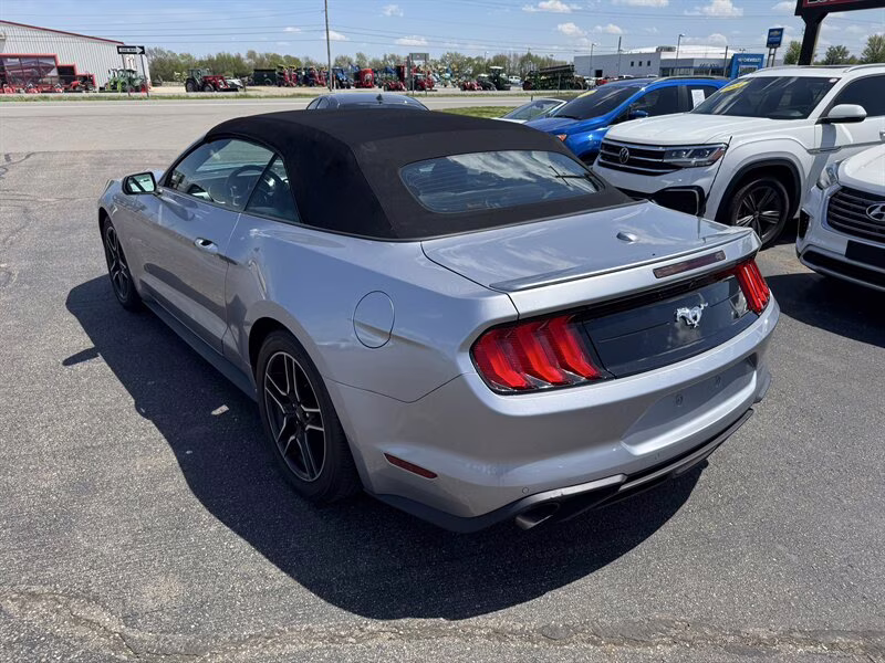 2022 Iconic Silver Ford Mustang EcoBoost Premium RWD Convertible