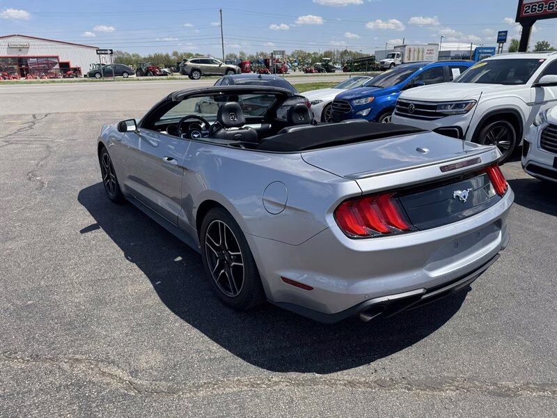 2022 Iconic Silver Ford Mustang EcoBoost Premium RWD Convertible