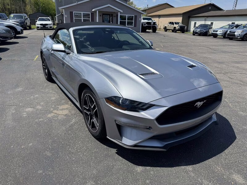 2022 Iconic Silver Ford Mustang EcoBoost Premium RWD Convertible