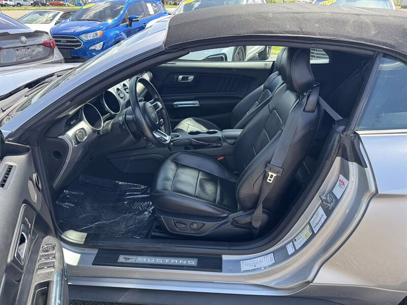 2022 Iconic Silver Ford Mustang EcoBoost Premium RWD Convertible