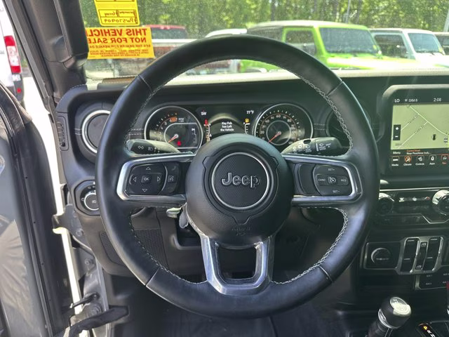 2023 Sting-Gray Clearcoat Jeep Wrangler Sahara 4X4 Convertible