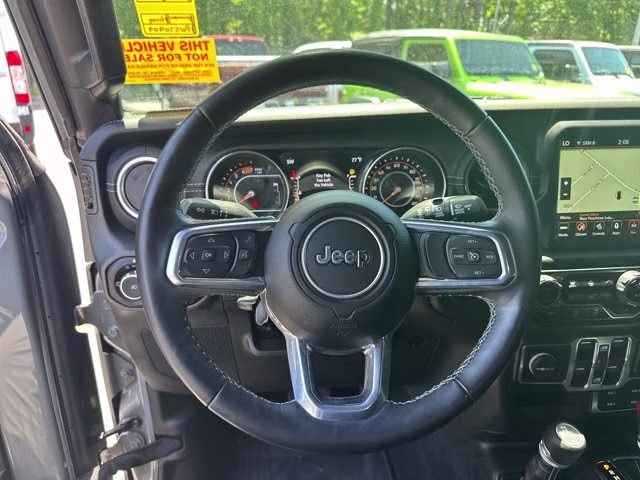 2023 Sting-Gray Clearcoat Jeep Wrangler Sahara 4X4 Convertible