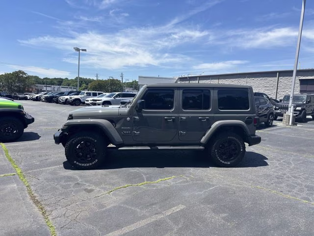 2023 Sting-Gray Clearcoat Jeep Wrangler Sahara 4X4 Convertible