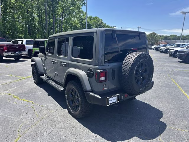 2023 Sting-Gray Clearcoat Jeep Wrangler Sahara 4X4 Convertible