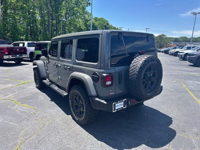 2023 Sting-Gray Clearcoat Jeep Wrangler Sahara 4X4 Convertible