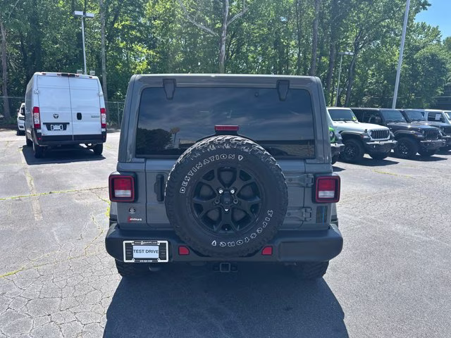 2023 Sting-Gray Clearcoat Jeep Wrangler Sahara 4X4 Convertible