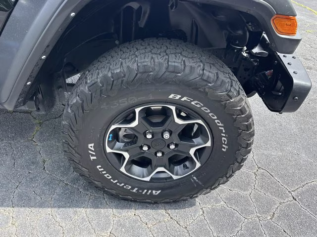 2023 Black Clearcoat Jeep Wrangler 4xe Rubicon 4X4 Convertible