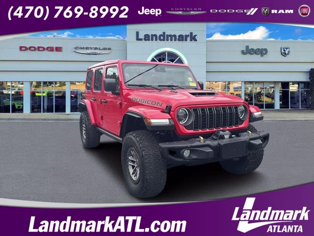 2024 Firecracker Red Clearcoat Jeep Wrangler Rubicon 392 4X4 Convertible