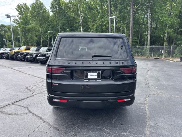 2025 Diamond Black Crystal Pearlcoat Jeep Wagoneer Series II Carbide RWD SUV