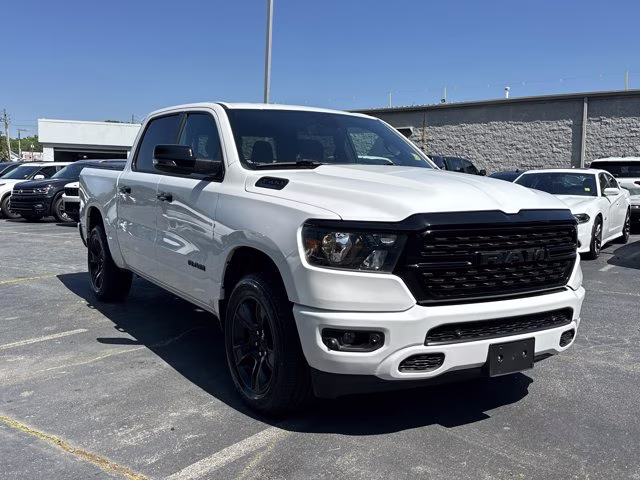 2023 Bright White Clearcoat Ram 1500 Big Horn 4X4 Truck