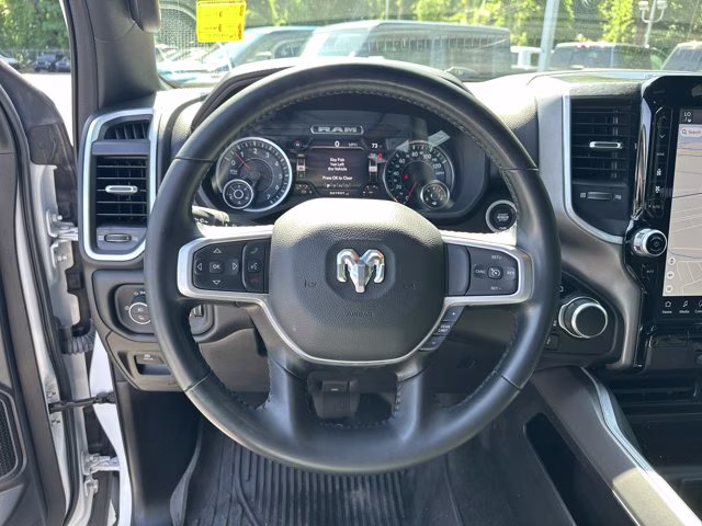 2023 Bright White Clearcoat Ram 1500 Big Horn 4X4 Truck