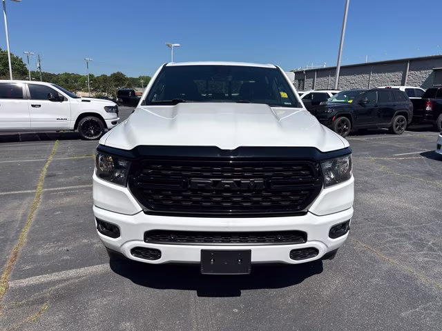 2023 Bright White Clearcoat Ram 1500 Big Horn 4X4 Truck