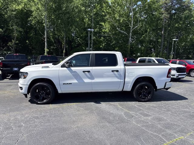 2023 Bright White Clearcoat Ram 1500 Big Horn 4X4 Truck