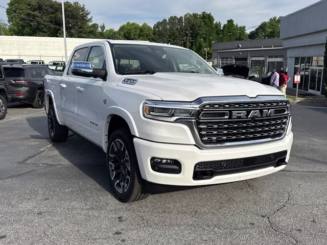 2026 Ivory White Tri-Coat Pearlcoat Ram 1500 Longhorn 4X4 Truck