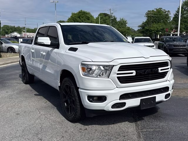 2021 Bright White Clearcoat Ram 1500 Big Horn 4X4 Truck