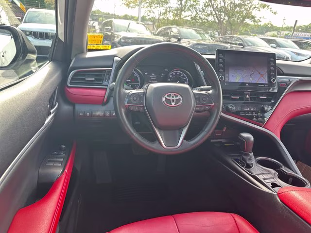 2024 Pearl Toyota Camry Hybrid XSE FWD Sedan