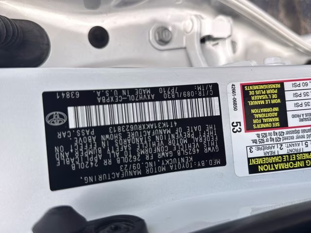 2024 Pearl Toyota Camry Hybrid XSE FWD Sedan