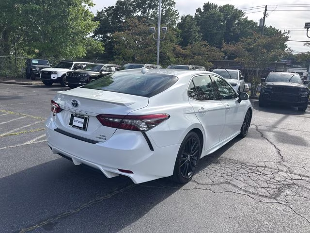 2024 Pearl Toyota Camry Hybrid XSE FWD Sedan
