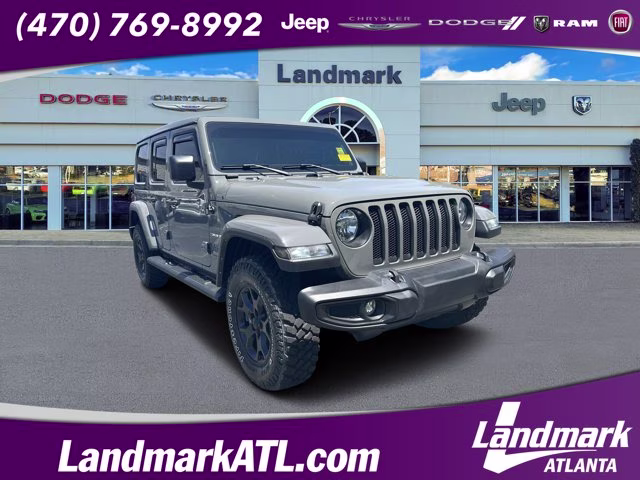 2023 Sting-Gray Clearcoat Jeep Wrangler Sahara 4X4 Convertible