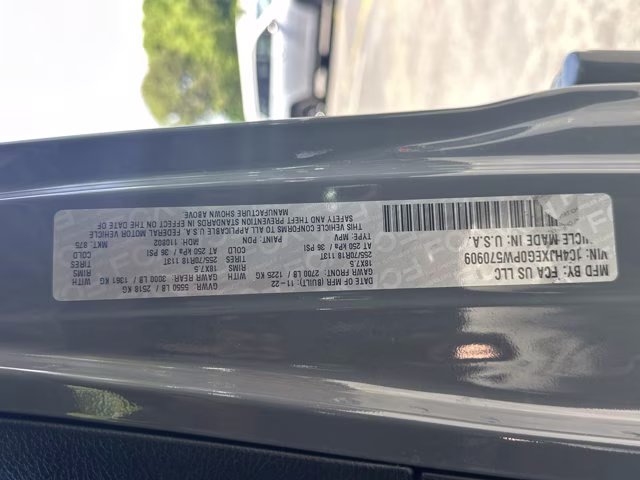 2023 Sting-Gray Clearcoat Jeep Wrangler Sahara 4X4 Convertible